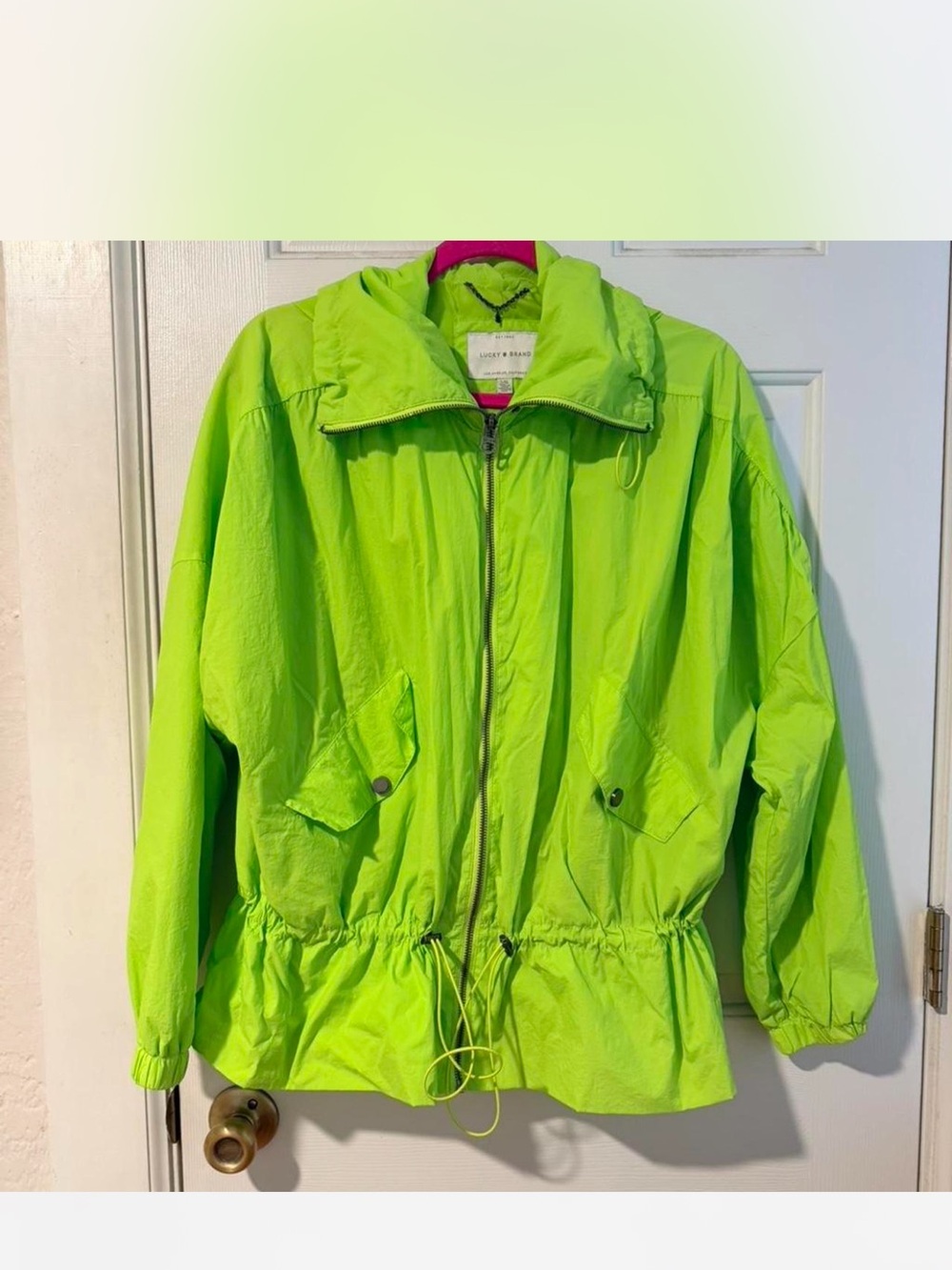Lucky Brand Lightweight Drawstring Jacket